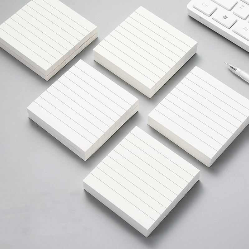 Wholesale Lined Sticky Notes Gadgets Memo Pads with Durable Adhesive for Organization and Productivity