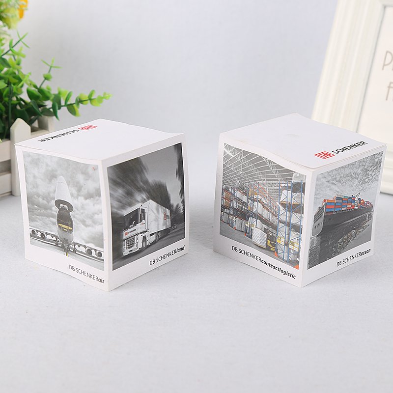 Recycled Block Memo Pad Cube Notepad Custom Paper Note Cube