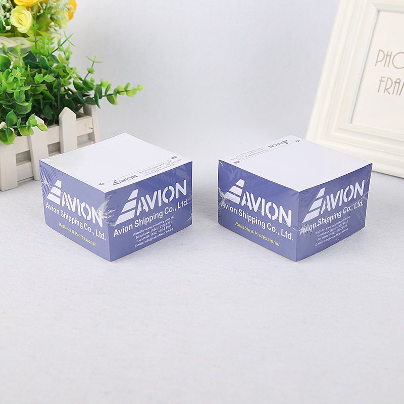 Recycled Block Memo Pad Cube Notepad Custom Paper Note Cube