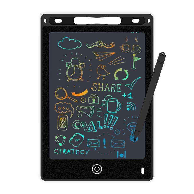 8.5 10 12inch Electronic Digital Writing Color Screen Kids Lcd Memo Pad Erasable Writing Tablet