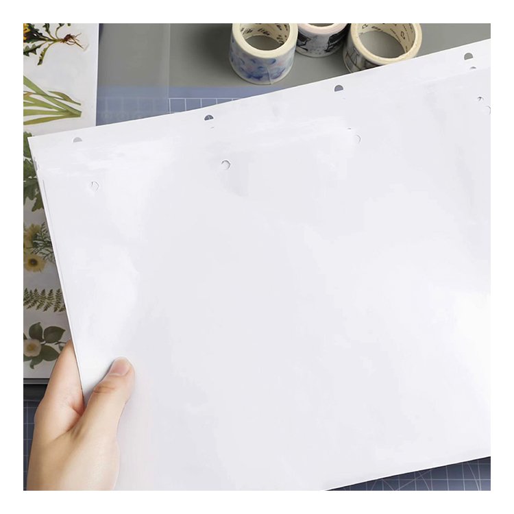 a5 a6 a4 sizes collection reusable promotional customizable loose leaf sticker book
