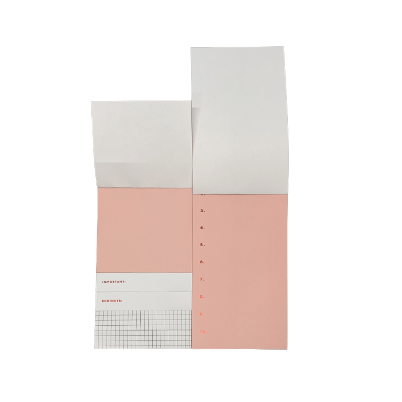 Custom Memopad School Office Supplies Stationery Daily To Do List Notebook Notepad Sticky Notes Memo Pad For To Do List