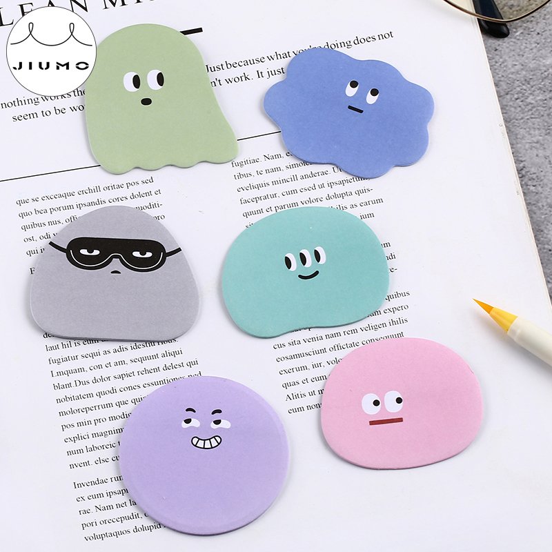 30pcs/lot 12 Designs Cute Cartoon Memo Pads Sticky Notes Notepad Diary Creative Stationery Self-Stick Notes Memo Pads