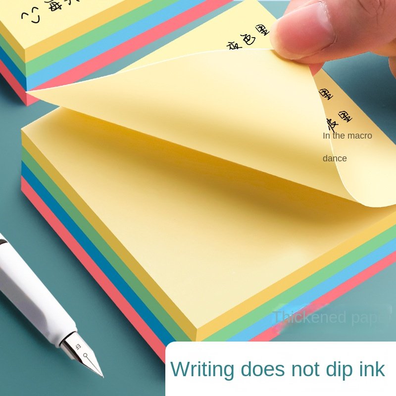 High-Value Post-it Notes Large and Small Sticky Labels for Junior High School Students Made of Premium Paper