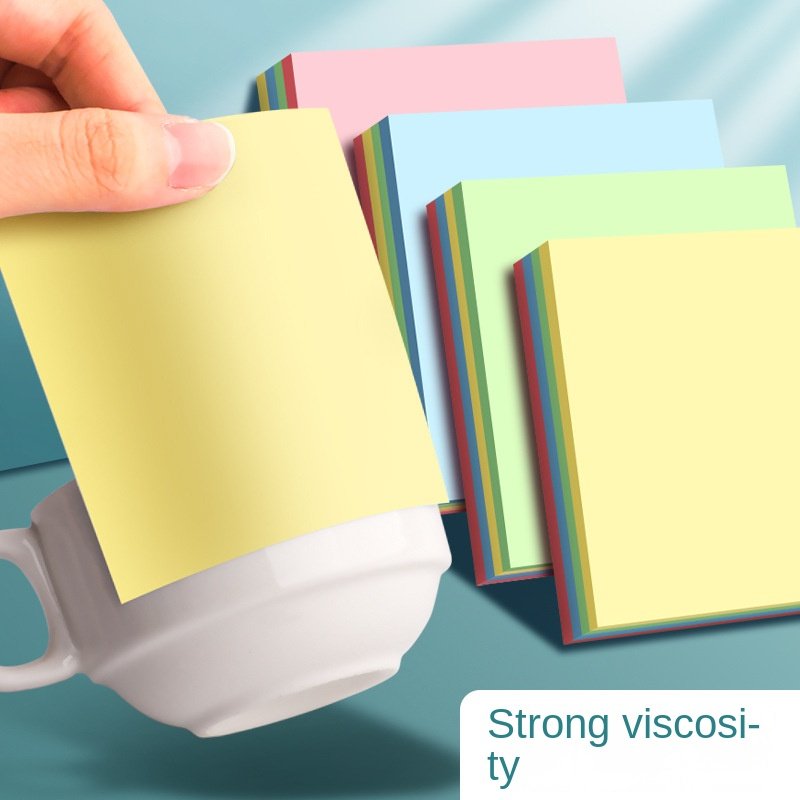 High-Value Post-it Notes Large and Small Sticky Labels for Junior High School Students Made of Premium Paper