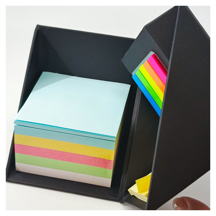 Adhesive Stickers Posted it Sticky Office School Stationery Kawaii custom logo printed with pen holder Memopads