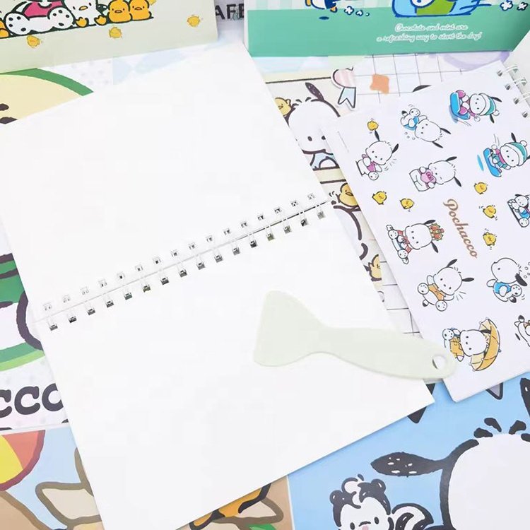 New Products Customized Unique Watercolor Design Release Paper Bulk Spiral Notebooks For Students