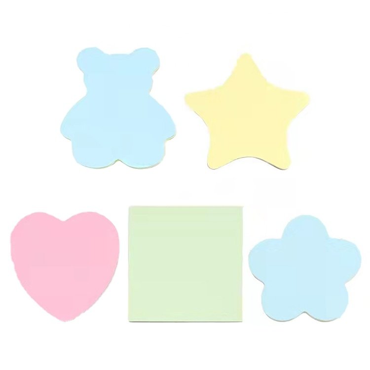 Stationery Paper Sticky Notes Multi Color Sticky Note Pad Custom Notepad Sticky School Supply Stationery Set School Supplies