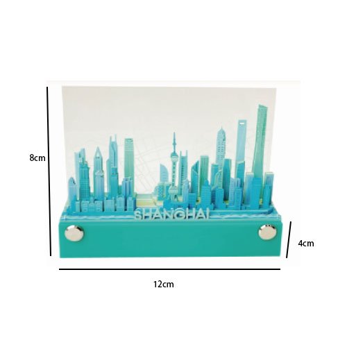 Shanghai creative desktop decoration paper carving memo pads exquisite gift