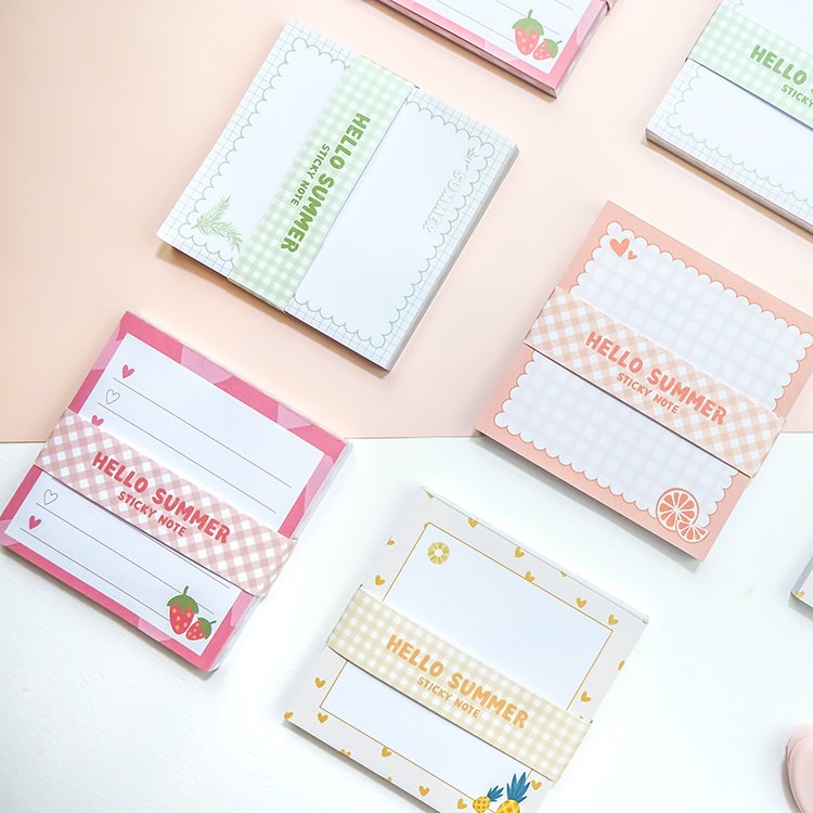 Wholesale OEM High Quality Cube Memo Pads Personalized Super Cute Small To Do List Note Pads