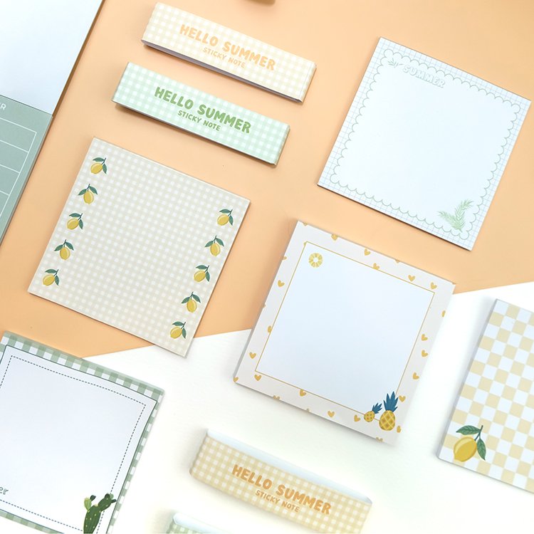 Wholesale OEM High Quality Cube Memo Pads Personalized Super Cute Small To Do List Note Pads