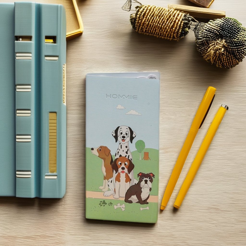 Combination sticky note Dog note stickers Message note customizable Journal notebook Diary notebook Children's gifts