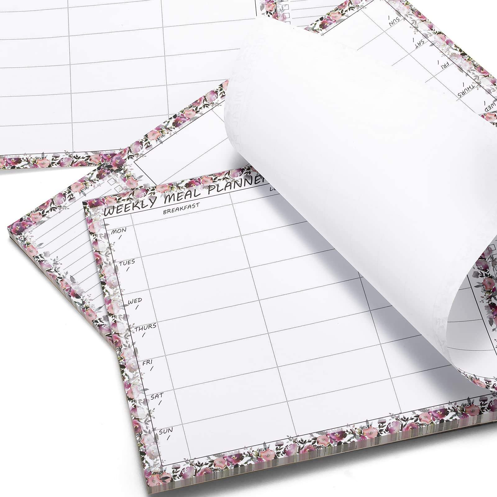 Customize Tear Off Grocery List Magnetic Weekly Daily Meal Planner Notepad For Home Office School Magnetic To Do List Notepad