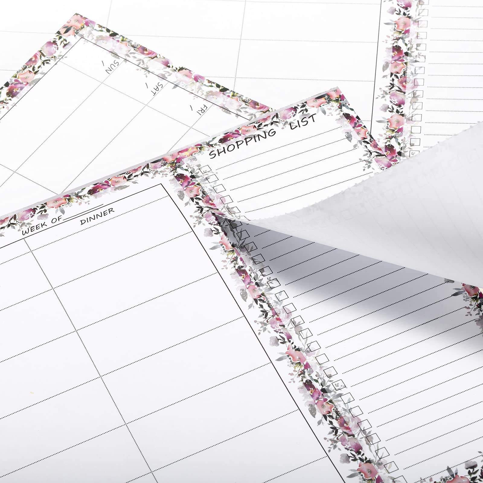 Customize Tear Off Grocery List Magnetic Weekly Daily Meal Planner Notepad For Home Office School Magnetic To Do List Notepad