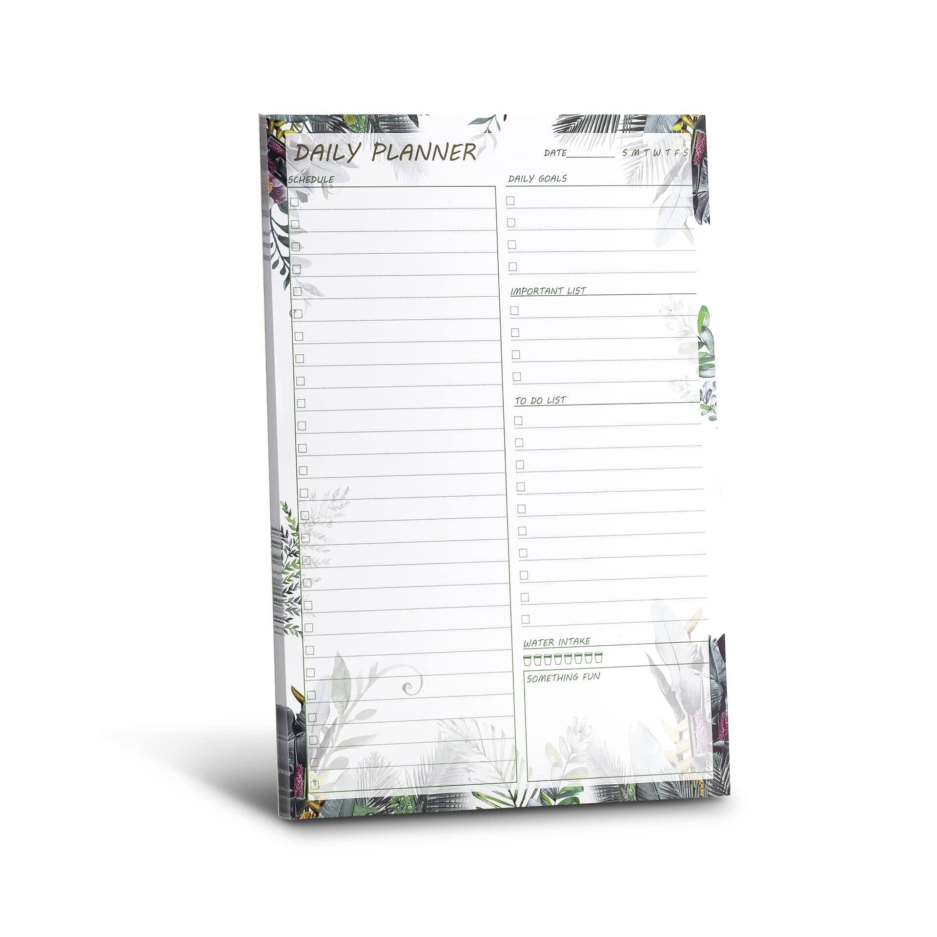 Customize Tear Off Grocery List Magnetic Weekly Daily Meal Planner Notepad For Home Office School Magnetic To Do List Notepad