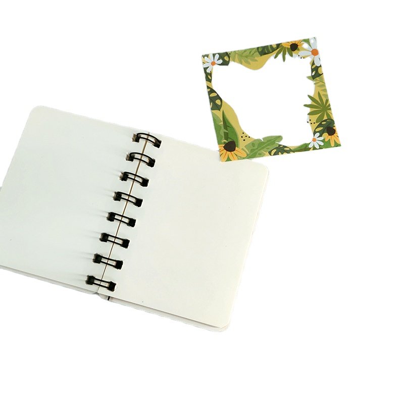 looseleaf binding fabric leather large a5 size reusable business 100pages sticker book