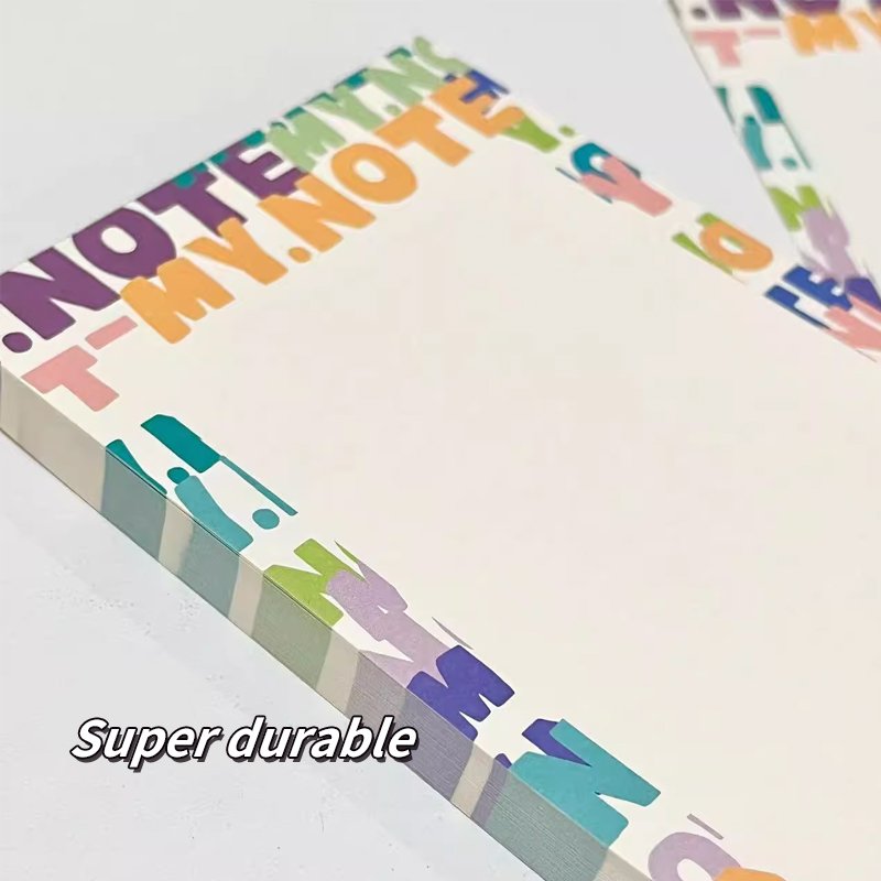 Custom Cute Mini Funny Memo Pads To Do List for Work and Office Gift for Coworker Notepads 80 Sheets Per Pad