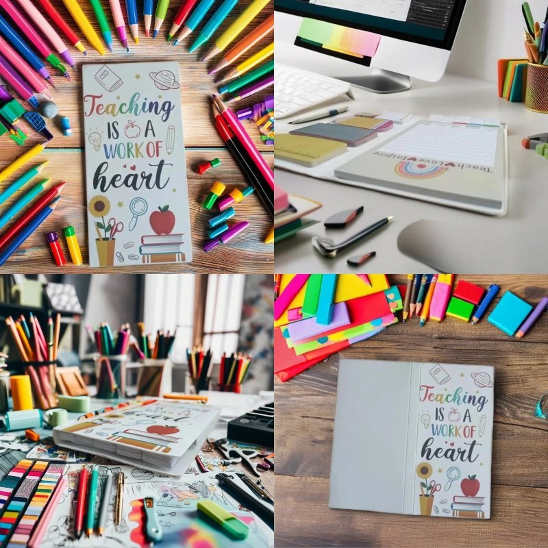 Accept a small quantity of Order for goods wholesale Free design customizable School themed Combination sticky note