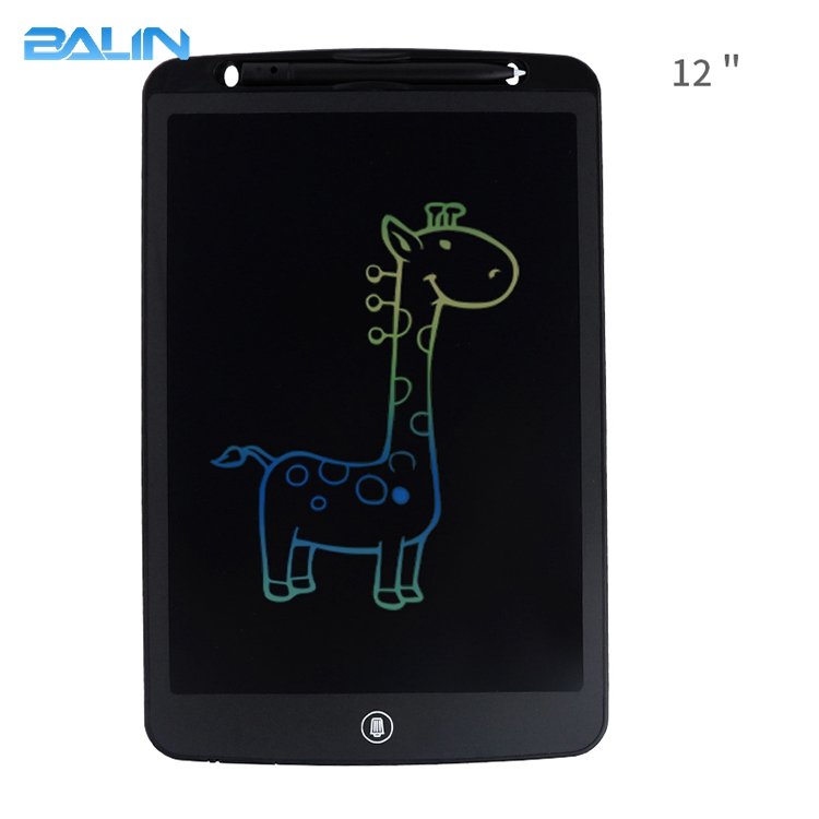 Balin Smart multicolor front digital plastic 12 inch lcd screen writing tablet for laptop colorful for kid