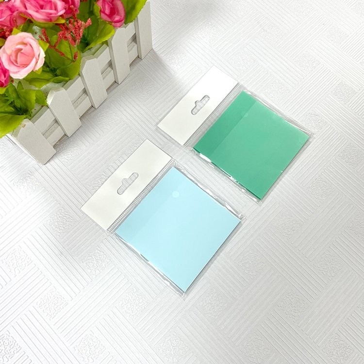 Transparent Sticky Notes Clear Self Adhesive Memo Note Pads PET Waterproof Page Flags for Annotating School Office Supplies