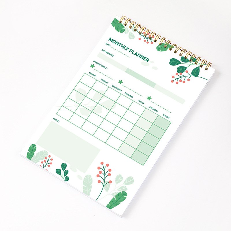 2025 Custom Logo Productivity Planner Shopping Plan Memo Pad Fitness Notepad