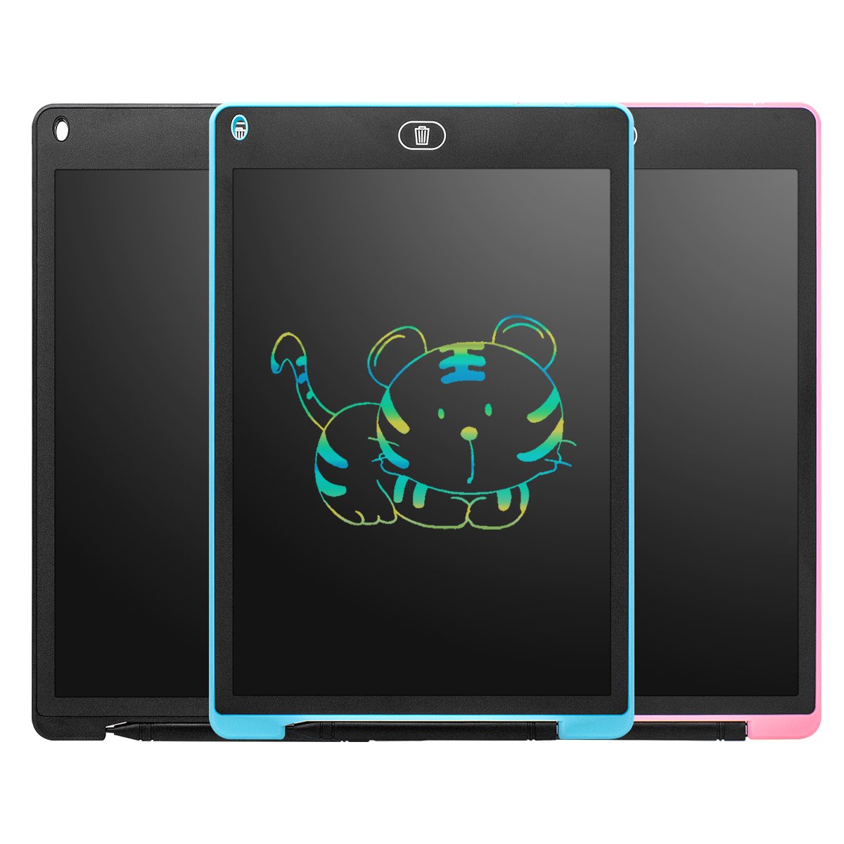 colorful lcd writing tablet kids gifts digital drawing board memo pad doodle board toys message board