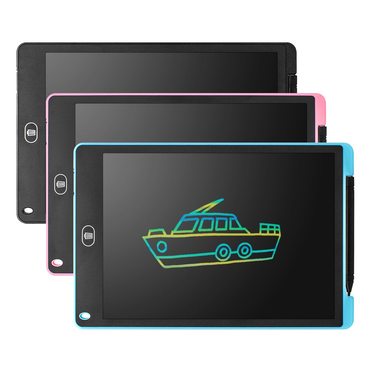 colorful lcd writing tablet kids gifts digital drawing board memo pad doodle board toys message board