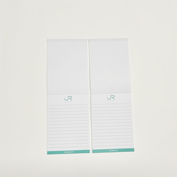 Cheap Wholesale Custom Printing A4 A5 A6 Notepad for Real Estate Customized Logo Tear off Memo Pad