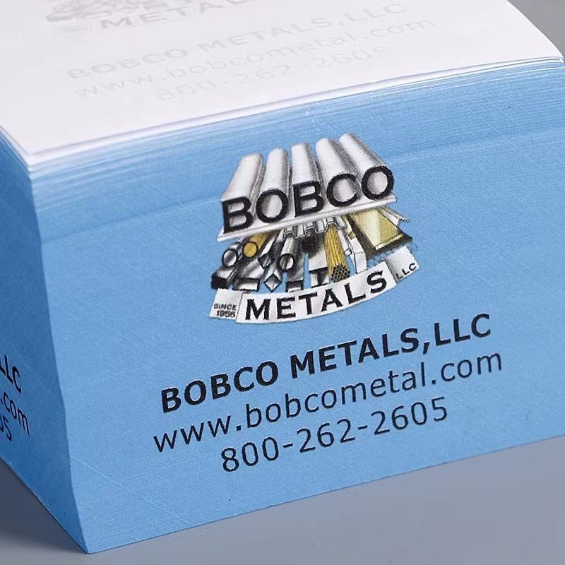 customized printing memo pad block cube sticky notes for promotion
