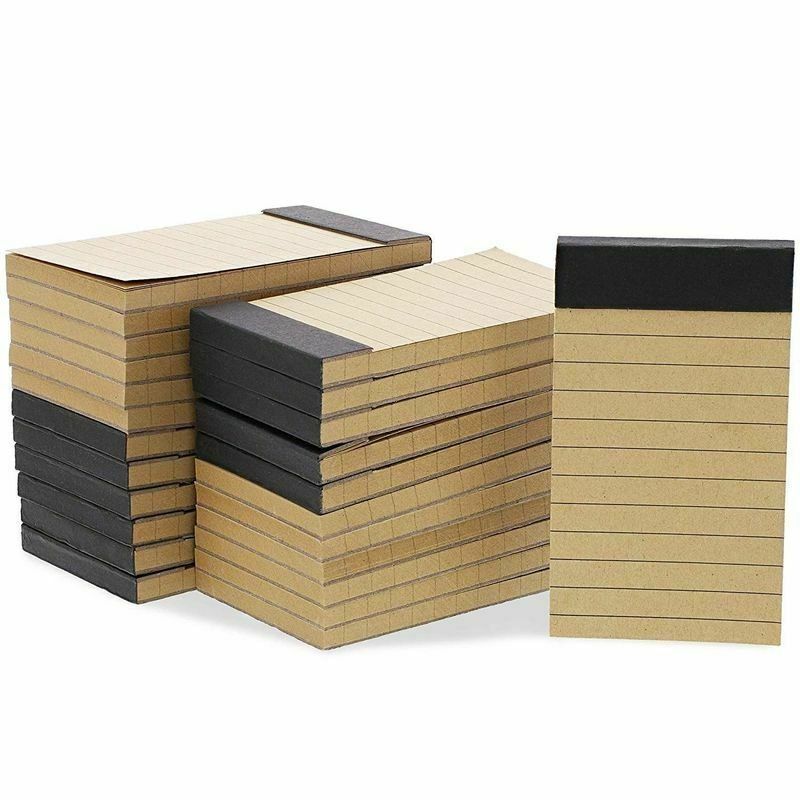 Mini Small Pocket Size Notepads Notebooks Memo Pad Lined Paper 2x4"