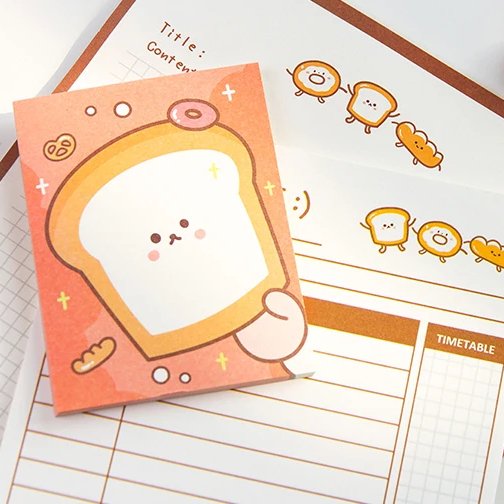Wholesale Promotional Writing Notepads Post Note Hogwarts Custom Kawaii Sticky Notes Memopad Set