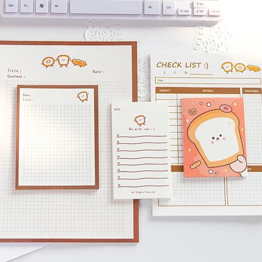 Wholesale Promotional Writing Notepads Post Note Hogwarts Custom Kawaii Sticky Notes Memopad Set