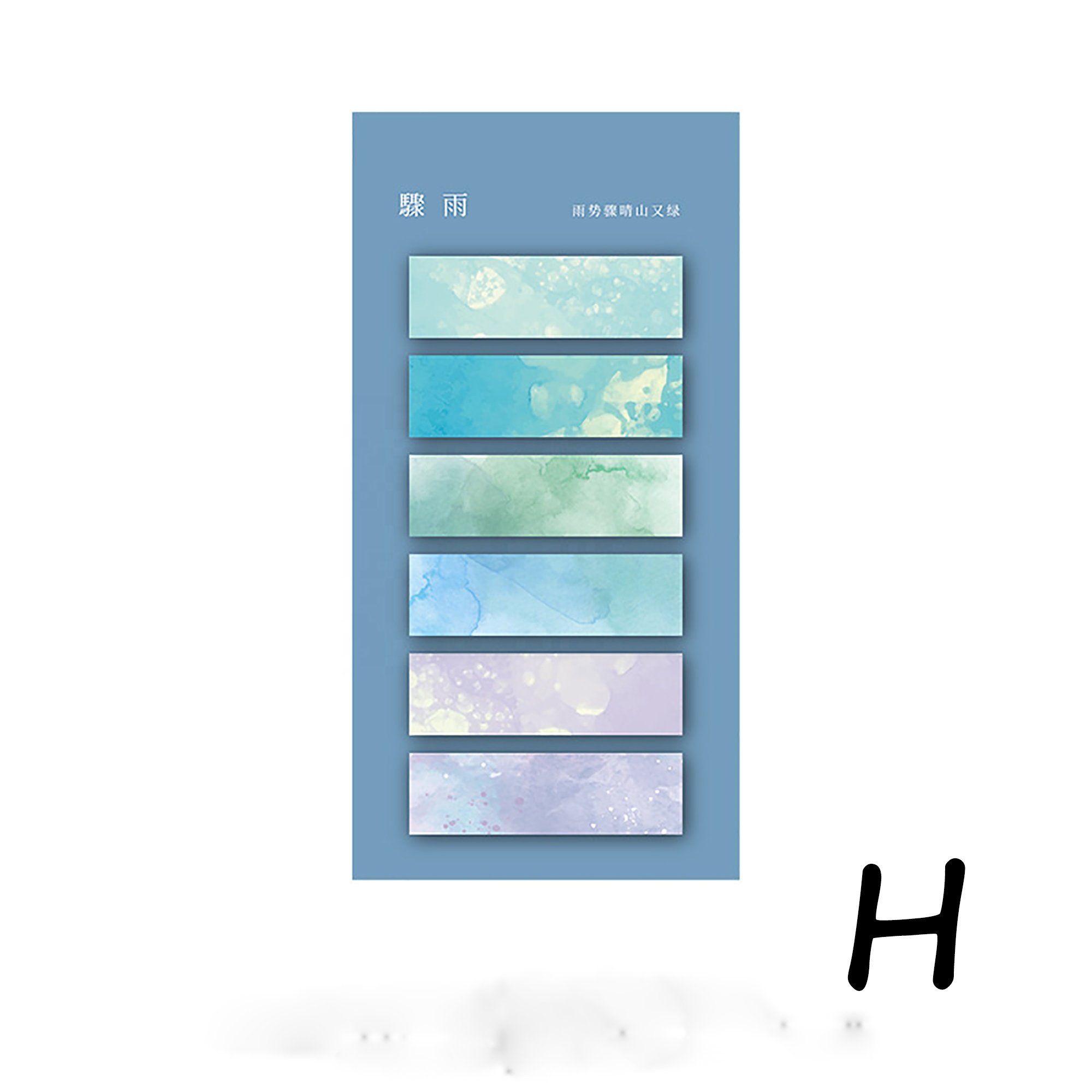 Colorful Gradient Morandi Sticky Notes Memo Pads Magnetic Loose Leaf Paper School Office Stationery Available Bulk Wholesale