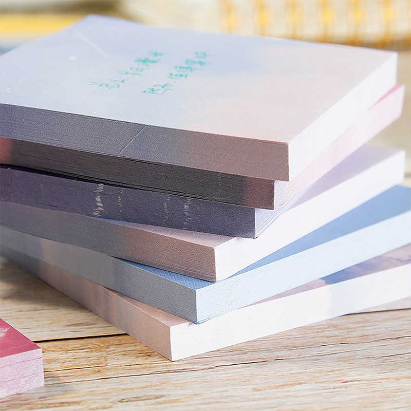 Customized Printing Cute Design School Message Sticky Note Memo Pad