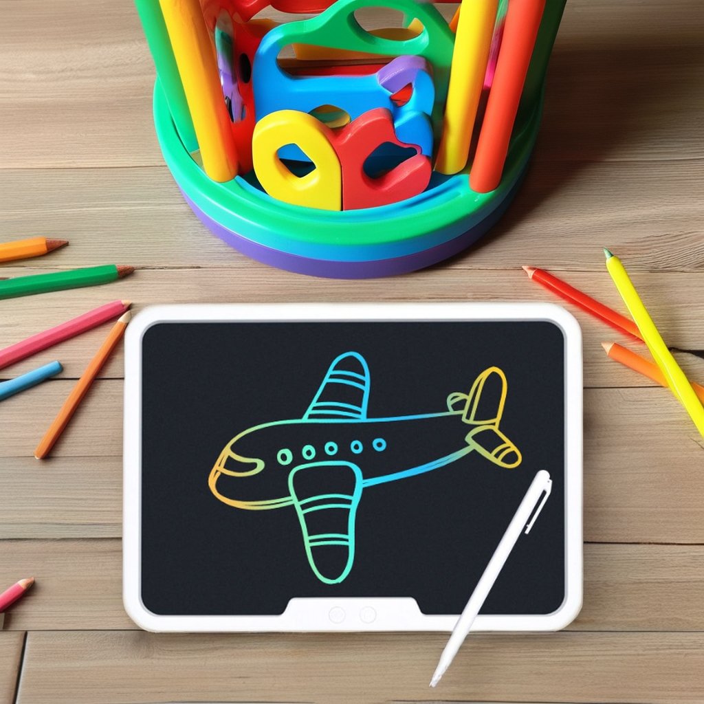 2024 new 19 inch high- end lcd eye protection for kids writing pad gift Drawing board notepad lcd writing tablet kid draw board