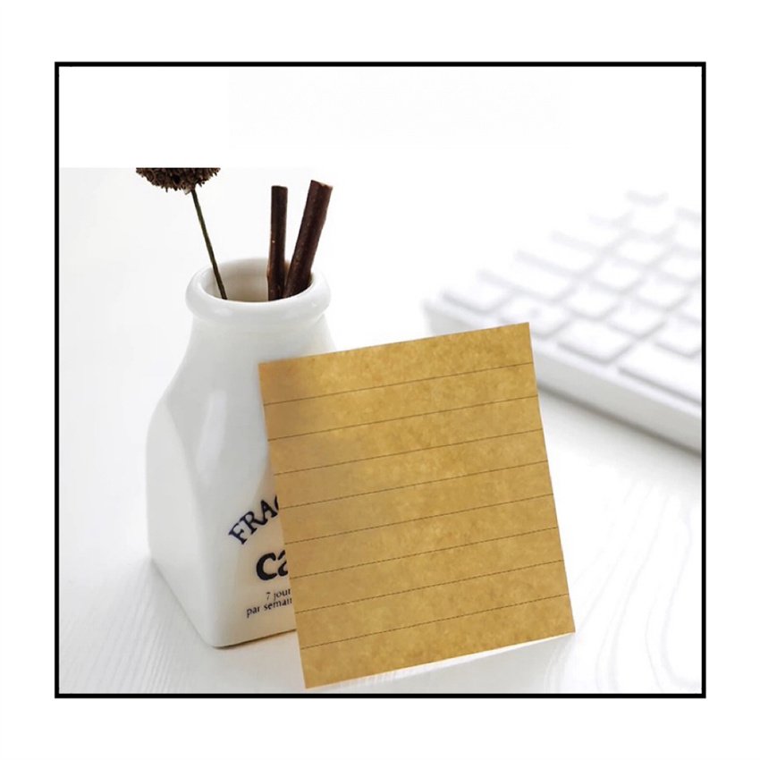 Strong Sticky Notes Creative Office Grid Note Paper N Times Paste Student Supplies Simple Horizontal Line Writing Notebooks