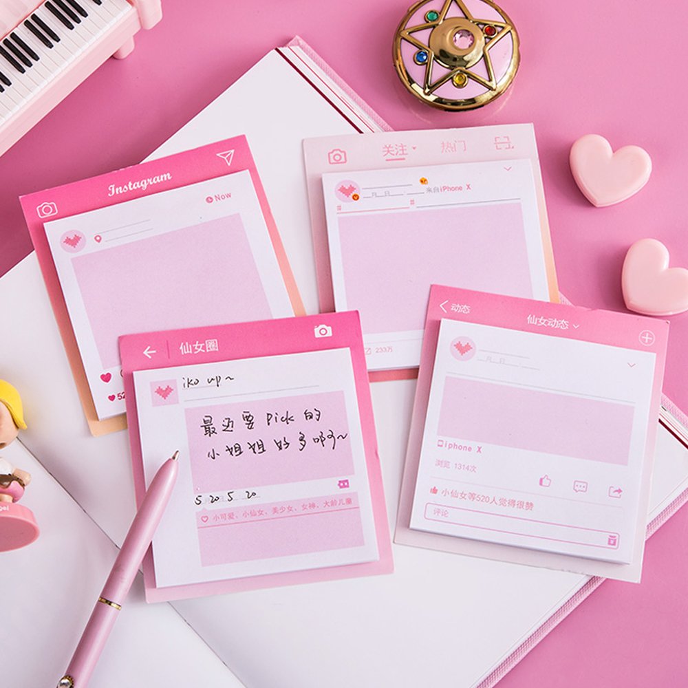 Customized A Eco Friendly Wholesale Gift Christmas Custom Memo Pad Style Sticky Note
