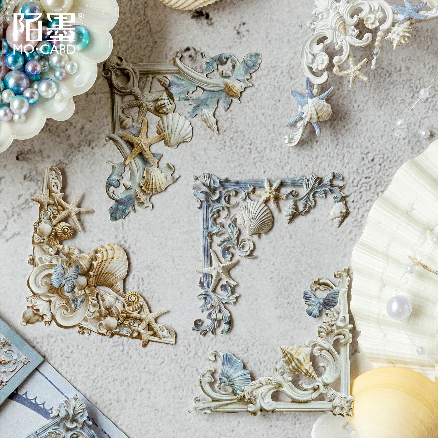 Hollow Embossed Corner Stickers scrapbook stickers Classic Years Vintage Material scrapbook paper scrapbooking papeles