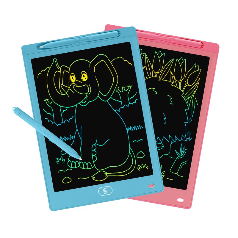 children writing pad lcd writing tablet for kids drawing board erasable handwriting pad10 inch colorful drawing tablet
