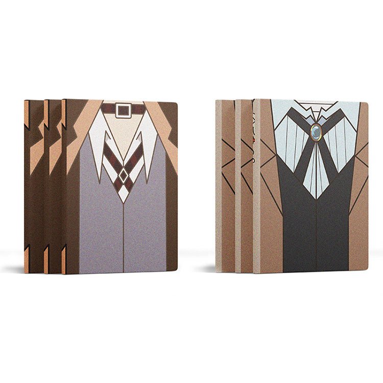Bungo Stray Dogs Anime Notebook Nakahara Chuuya Dazai Osamu Notebooks Student Stationery For Diary Memo Pad Children Journaling