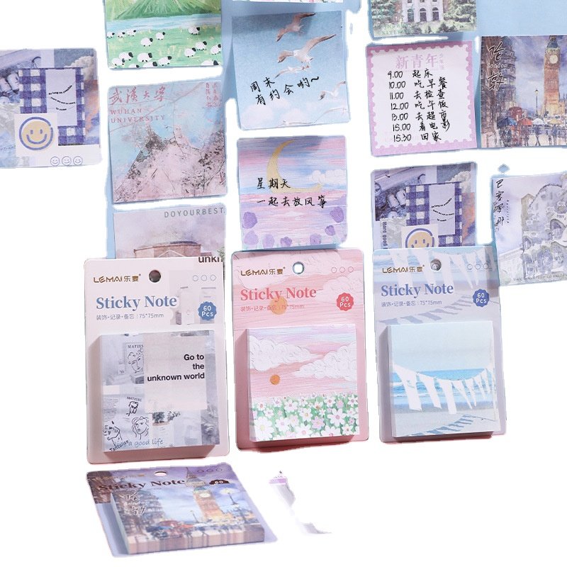Factory Direct Selling Notes Color Printing Notebook Memo