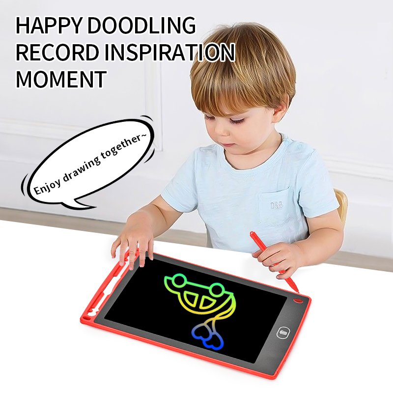 Samtoy 8.5 Inch Erasable Paperless Digital Notepad Magic Blackboard Drawing Toys Doodle Board Kids Lcd Writing Tablet for Gift