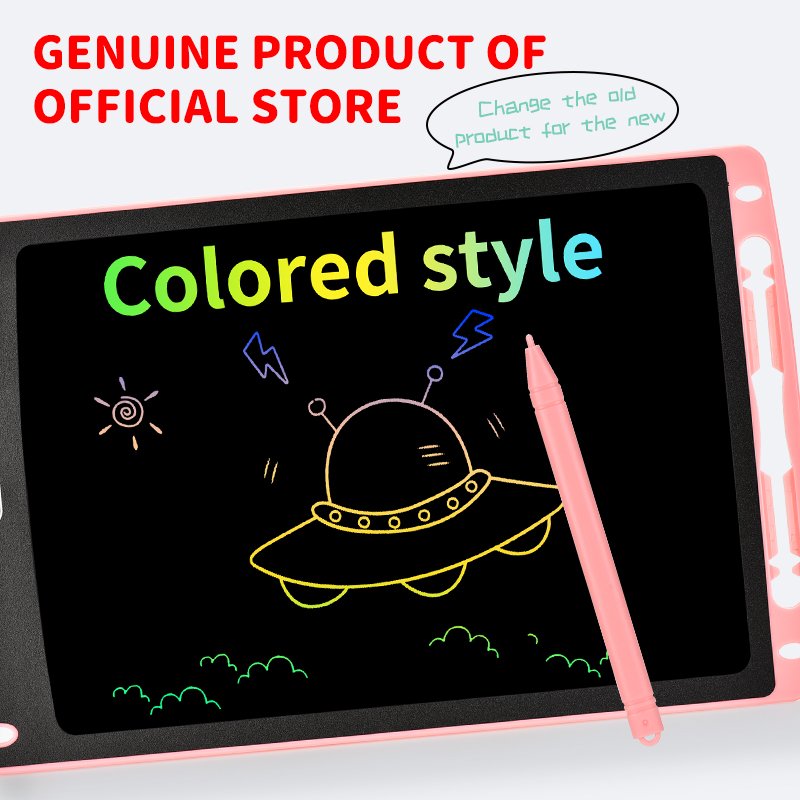 Samtoy 8.5 Inch Erasable Paperless Digital Notepad Magic Blackboard Drawing Toys Doodle Board Kids Lcd Writing Tablet for Gift