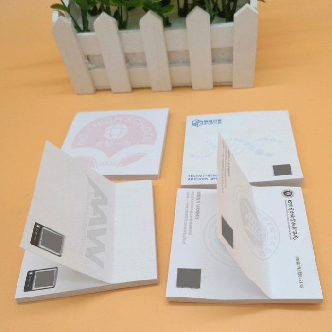 3*3 Inch Promotional Gifts Printed Stationary Sticky Notes Custom Notepad Memo Pads Sticky Notes With logo Printed