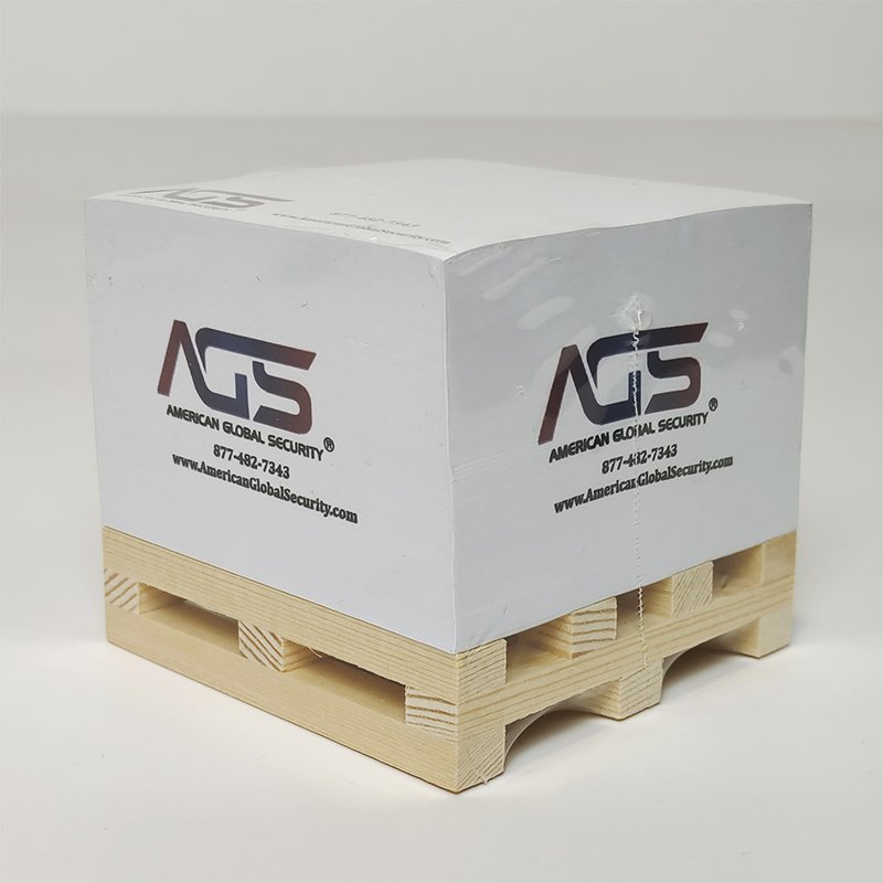 Memo Cube Wooden Pallet Memo Clip Wood Holder Sticky Note With Wooden Pallet