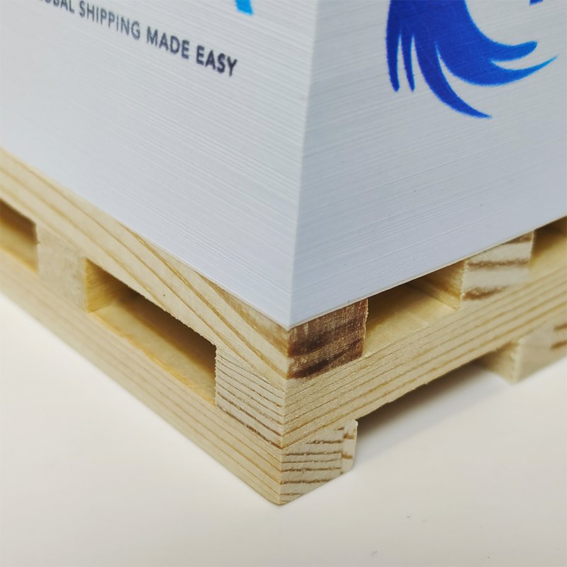 Memo Cube Wooden Pallet Memo Clip Wood Holder Sticky Note With Wooden Pallet
