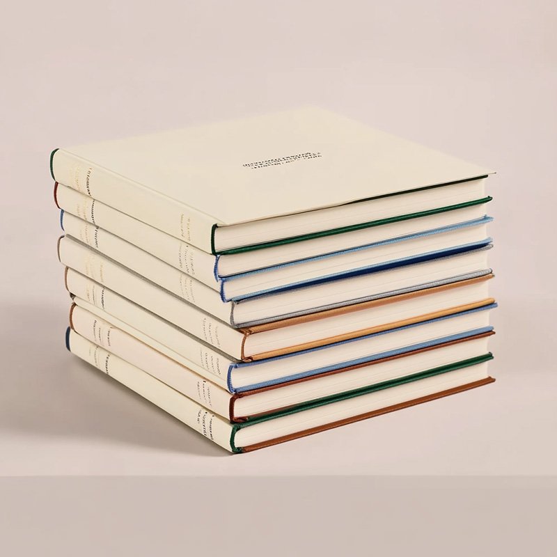 Wholesale Custom A5 PU Leather Journal Diary Notebook Elastic Strap Note Book With Printed Brand Logo Paper Cover Notepad
