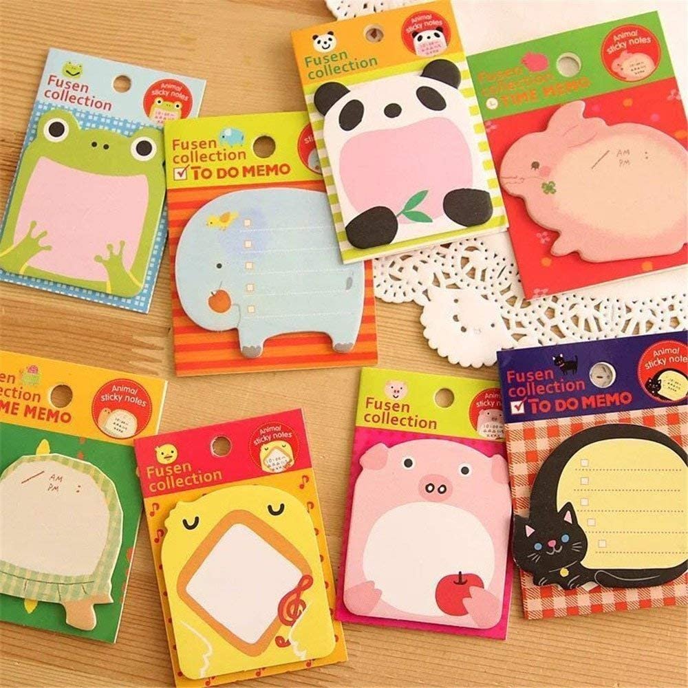 Wholesale Notes Self Adhesive Kawaii Cute Pads Manufacturer Stationary Custom Sticky Note