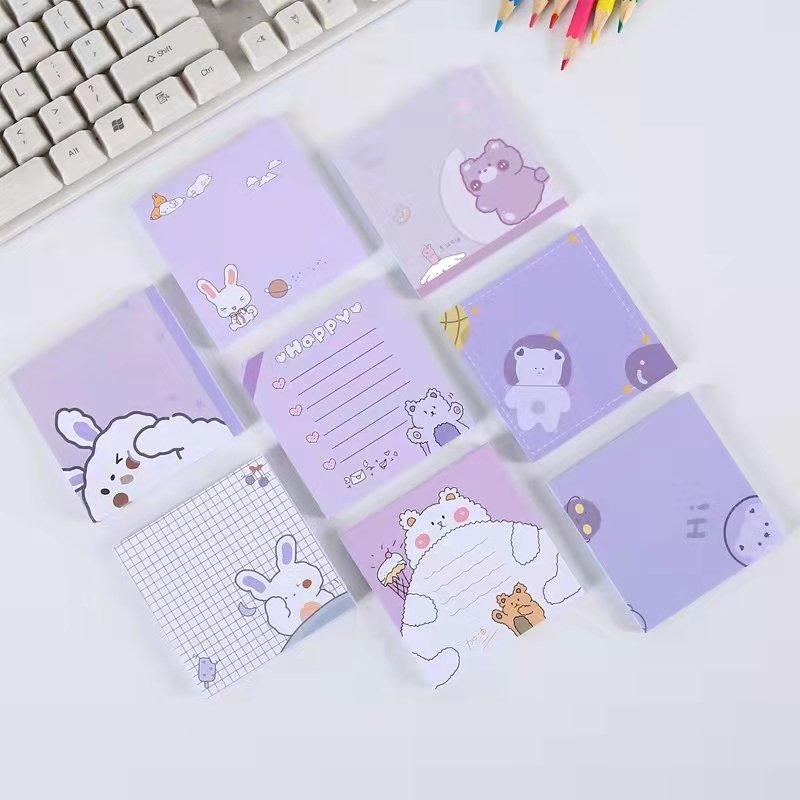 Novelty Weibo Note Pet Material Transparent Tower Sticky Notes