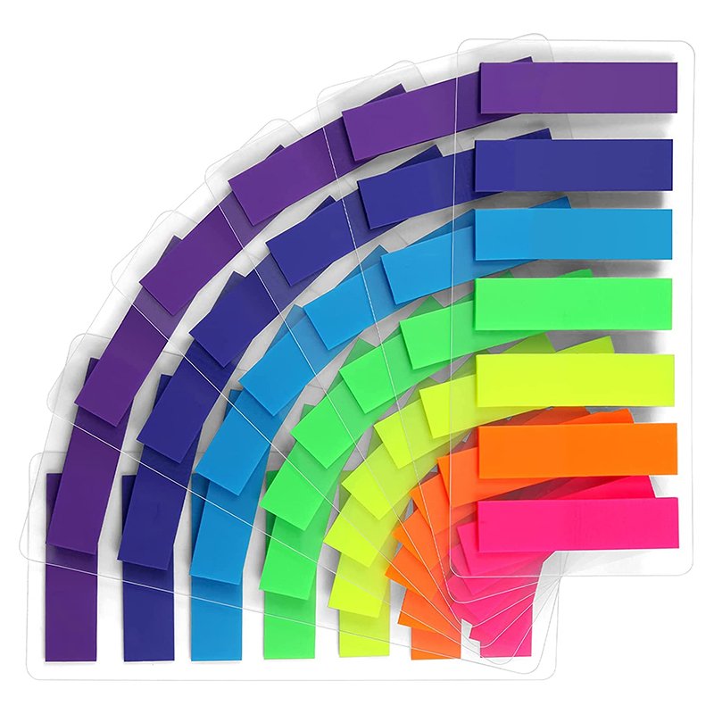 1/6 Hot sale post its sticky note pad 3x3 inches 10 colors sticky notes memo pad custom